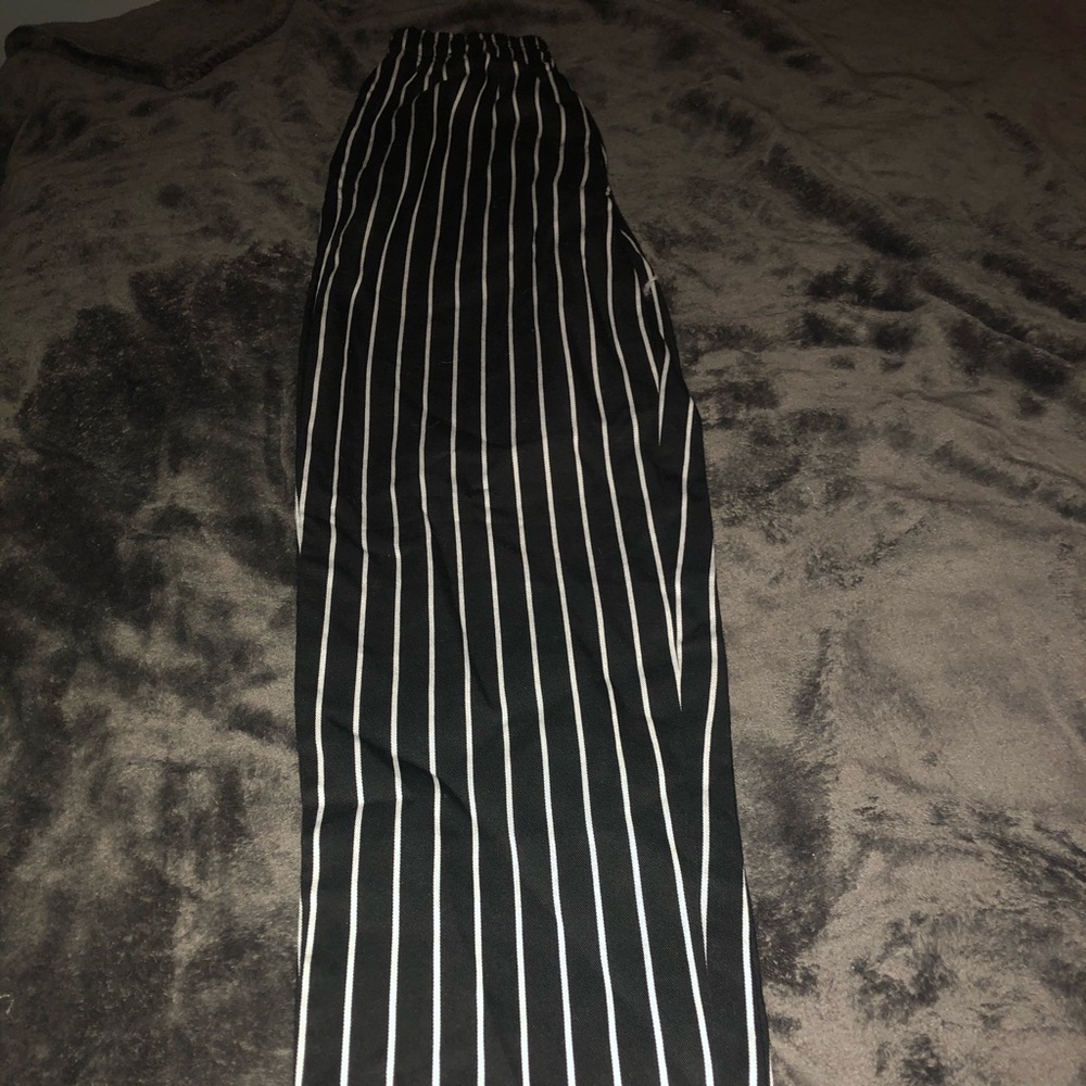 Pinstriped Pants